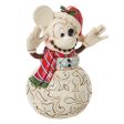 Enesco 6008976 - Disney Traditions: Figura decorativa de muñeco de nieve Mickey Mouse For Cheap