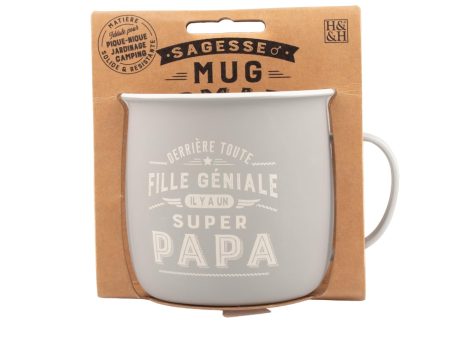 Taza de té y café personalizada Papa - regalo para hombre y mujer Embalaje Deteriorado on Sale