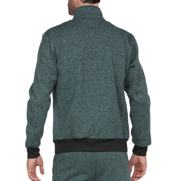 Talla: M - John Smith Tollar Sudadera de Hombre de Poliéster, Color Gris Verdoso Vigoré Supply